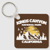 Nationaal Park Kings Canyon Sleutelhanger (Voorkant)