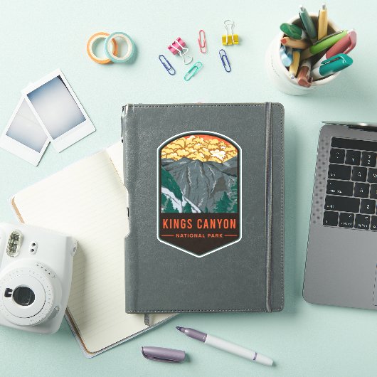 Nationaal Park Kings Canyon Sticker (iPad Cover)