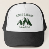 Nationaal Park Kings Canyon Trucker Pet (Voorkant)