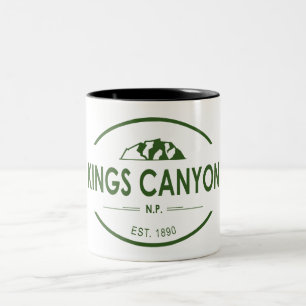 Nationaal Park Kings Canyon Tweekleurige Koffiemok