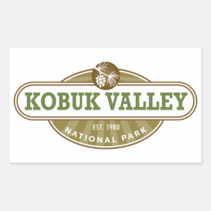Nationaal park Kobuk Valley Rechthoekige Sticker