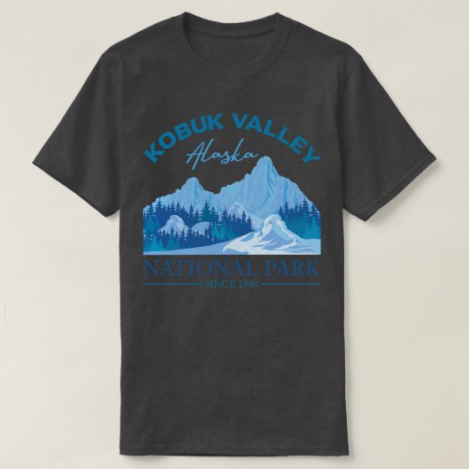 Nationaal park Kobuk Valley T-shirt (Design voorkant)