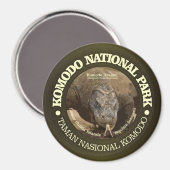 Nationaal park Komodo Magneet (Voorkant / Achterkant)