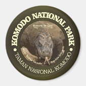 Nationaal park Komodo Magneet (Voorkant)