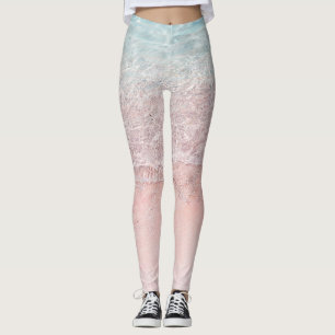 Nationaal park Komodo: Pink Splash Beach Leggings