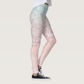 Nationaal park Komodo: Pink Splash Beach Leggings (Rechts)