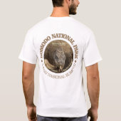 Nationaal park Komodo T-shirt (Achterkant)