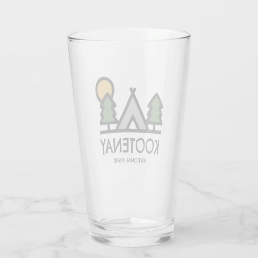 Nationaal park Kootenay Glas (Achterkant)