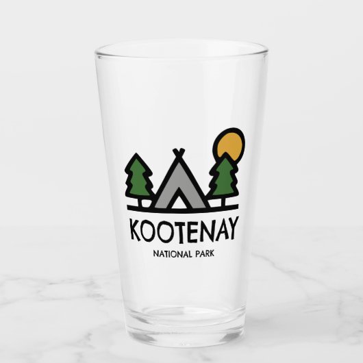 Nationaal park Kootenay Glas (Voorkant)