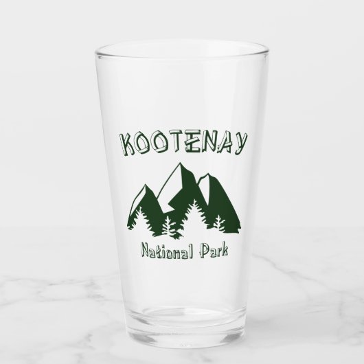 Nationaal park Kootenay Glas (Voorkant)