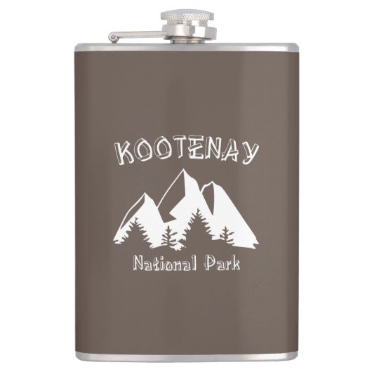 Nationaal park Kootenay Heupfles (Voorkant)