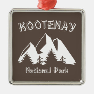 Nationaal park Kootenay Metalen Ornament