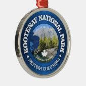 Nationaal park Kootenay Metalen Ornament (Rechts)