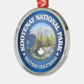Nationaal park Kootenay Metalen Ornament (Links)