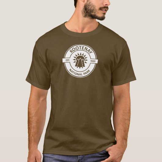 Nationaal park Kootenay T-shirt (Voorkant)