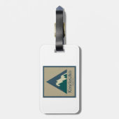 Nationaal park Kosciuszko Bagagelabel (Achterkant verticaal)