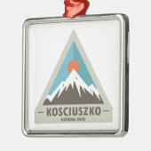 Nationaal park Kosciuszko Metalen Ornament (Links)