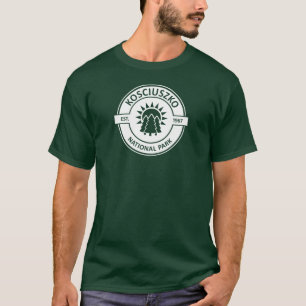 Nationaal park Kosciuszko Sun Trees T-shirt