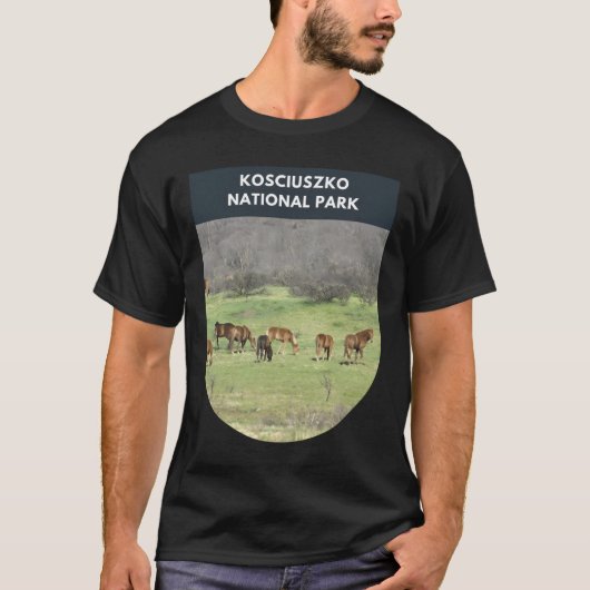Nationaal park Kosciuszko T-shirt (Voorkant)