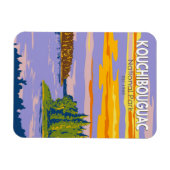 Nationaal Park Kouchibouguac Travel Art Magneet (Horizontaal)