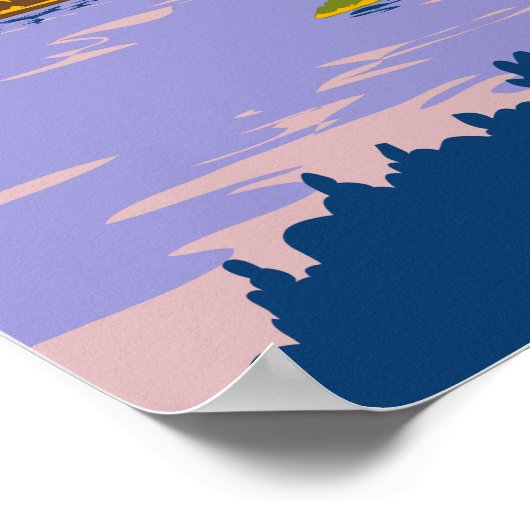 Nationaal Park Kouchibouguac Travel Art  Poster (Hoek)