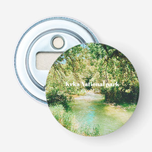 Nationaal park Krka, Kroatië Button Flesopener