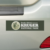 Nationaal park Kruger Bumpersticker (Op auto)