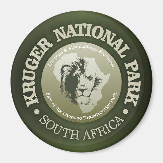 Nationaal park Kruger Magneet (Voorkant)