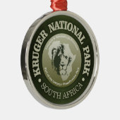 Nationaal park Kruger Metalen Ornament (Rechts)