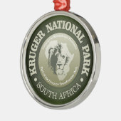 Nationaal park Kruger Metalen Ornament (Links)