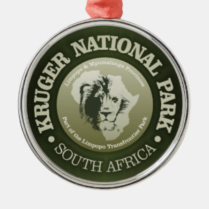Nationaal park Kruger Metalen Ornament