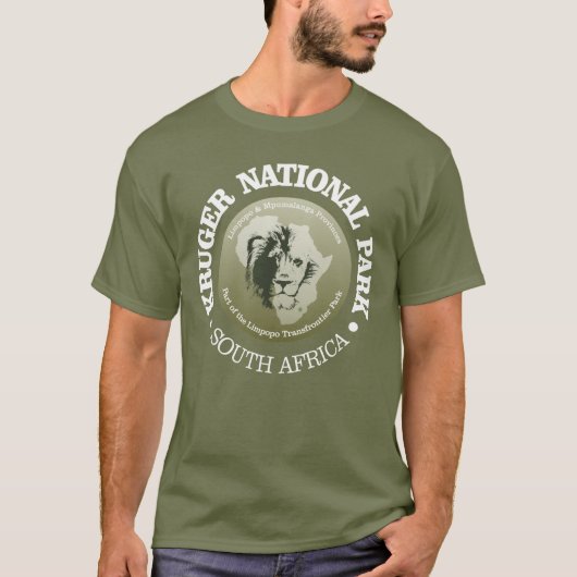 Nationaal park Kruger T-shirt (Voorkant)