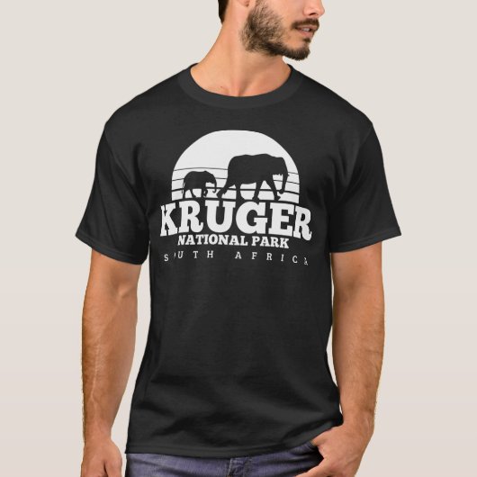 Nationaal park Kruger T-shirt (Voorkant)