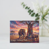Nationaal park Kruger Zuid-Afrika Briefkaart (Staand voorkant)