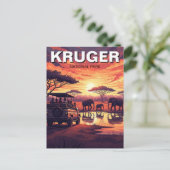 Nationaal park Kruger Zuid-Afrika Briefkaart (Staand voorkant)