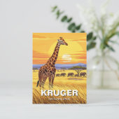 Nationaal park Kruger Zuid-Afrika Briefkaart (Staand voorkant)