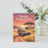Nationaal park Kruger Zuid-Afrika Briefkaart (Staand voorkant)
