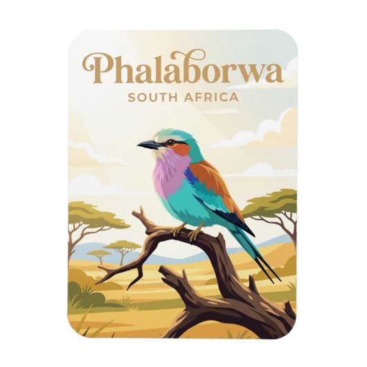 Nationaal park Kruger Zuid-Afrika Magneet (Verticaal)