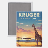 Nationaal park Kruger Zuid-Afrika Magneet (Voorkant / Achterkant)