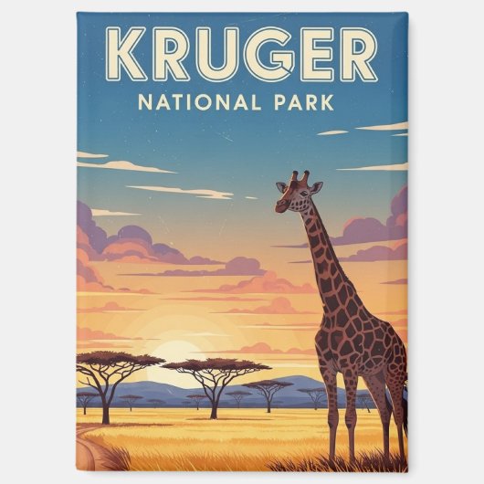 Nationaal park Kruger Zuid-Afrika Magneet (Voorkant)