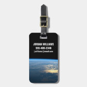 Nationaal park Laguna San Rafael in het zuiden van Bagagelabel (Voorkant verticaal)