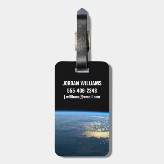 Nationaal park Laguna San Rafael in het zuiden van Bagagelabel (Achterkant verticaal)