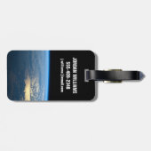 Nationaal park Laguna San Rafael in het zuiden van Bagagelabel (Achterkant horizontaal)