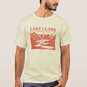 Nationaal park Lake Clark Alaska T-shirt