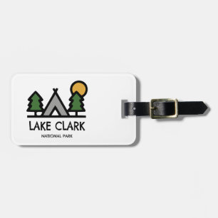Nationaal Park Lake Clark Bagagelabel