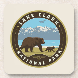 Nationaal Park Lake Clark Bier Onderzetter