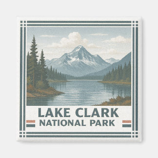 Nationaal Park Lake Clark Magneet