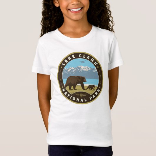 Nationaal Park Lake Clark T-shirt (Voorkant)