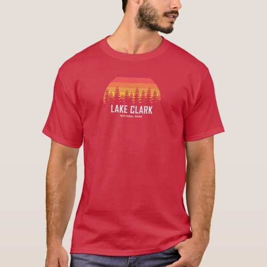Nationaal Park Lake Clark T-shirt (Voorkant)