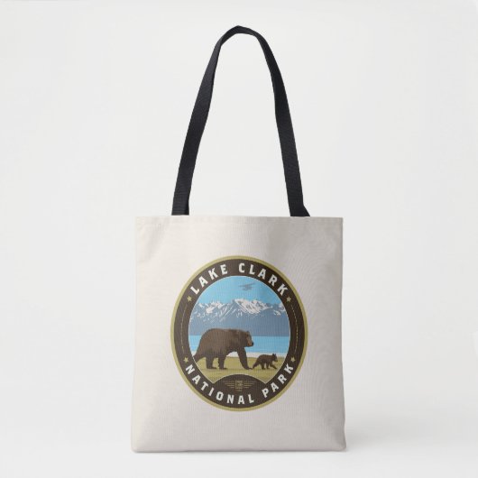 Nationaal Park Lake Clark Tote Bag (Voorkant)